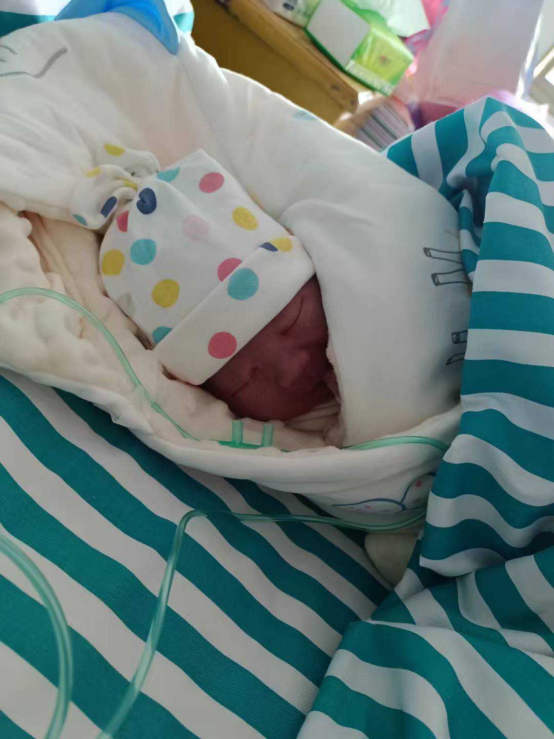 排卵障碍、曾自怀流产，抱男宝回家